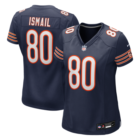 Qadir Ismail Chicago Bears Nike Women's Team Game Jersey -  Navy