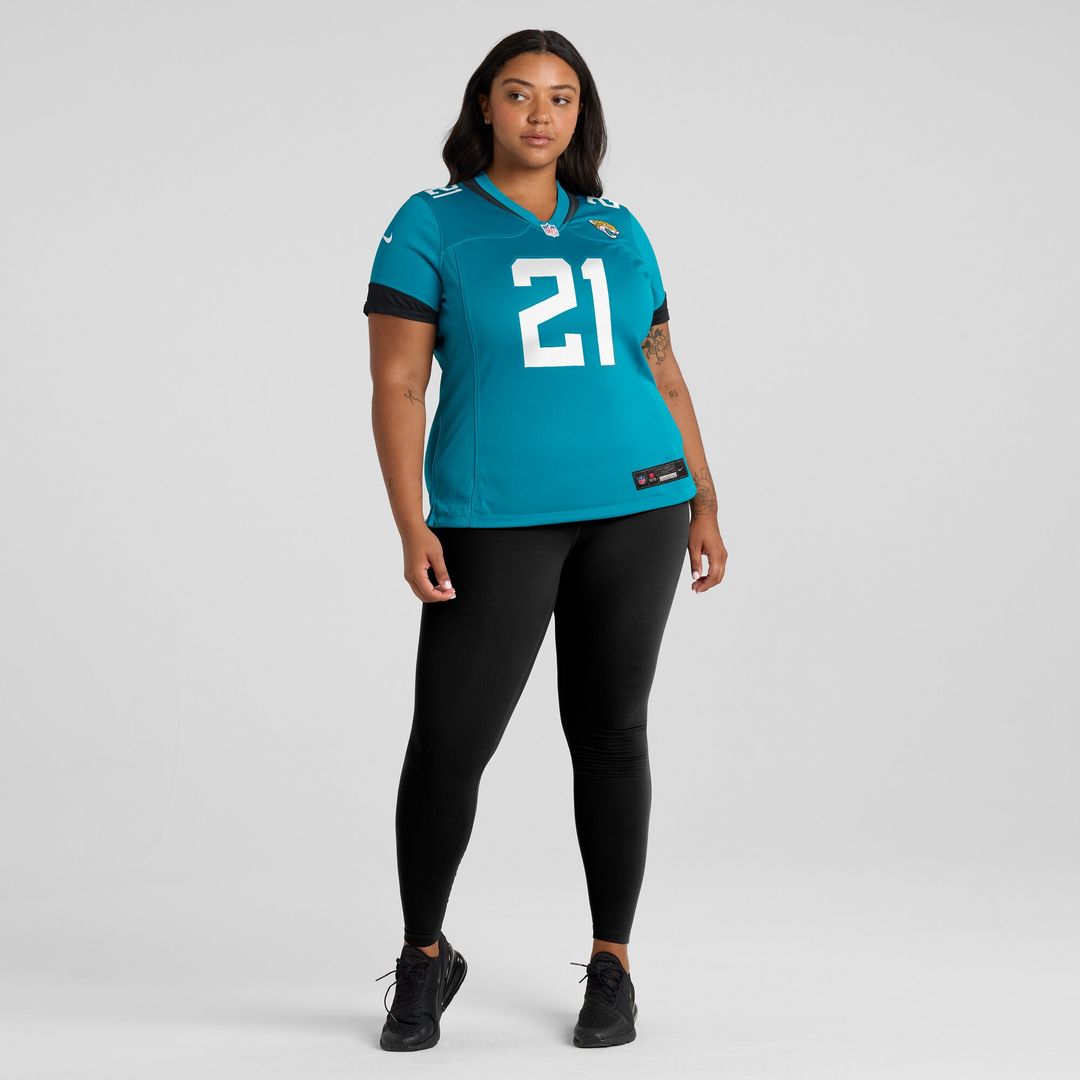 Christian Braswell Jacksonville Jaguars Nike Women's Team Game Jersey -  Teal