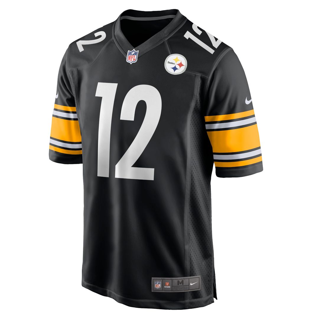 Terry Bradshaw Pittsburgh Steelers Nike Retired Player Game Jersey - Black