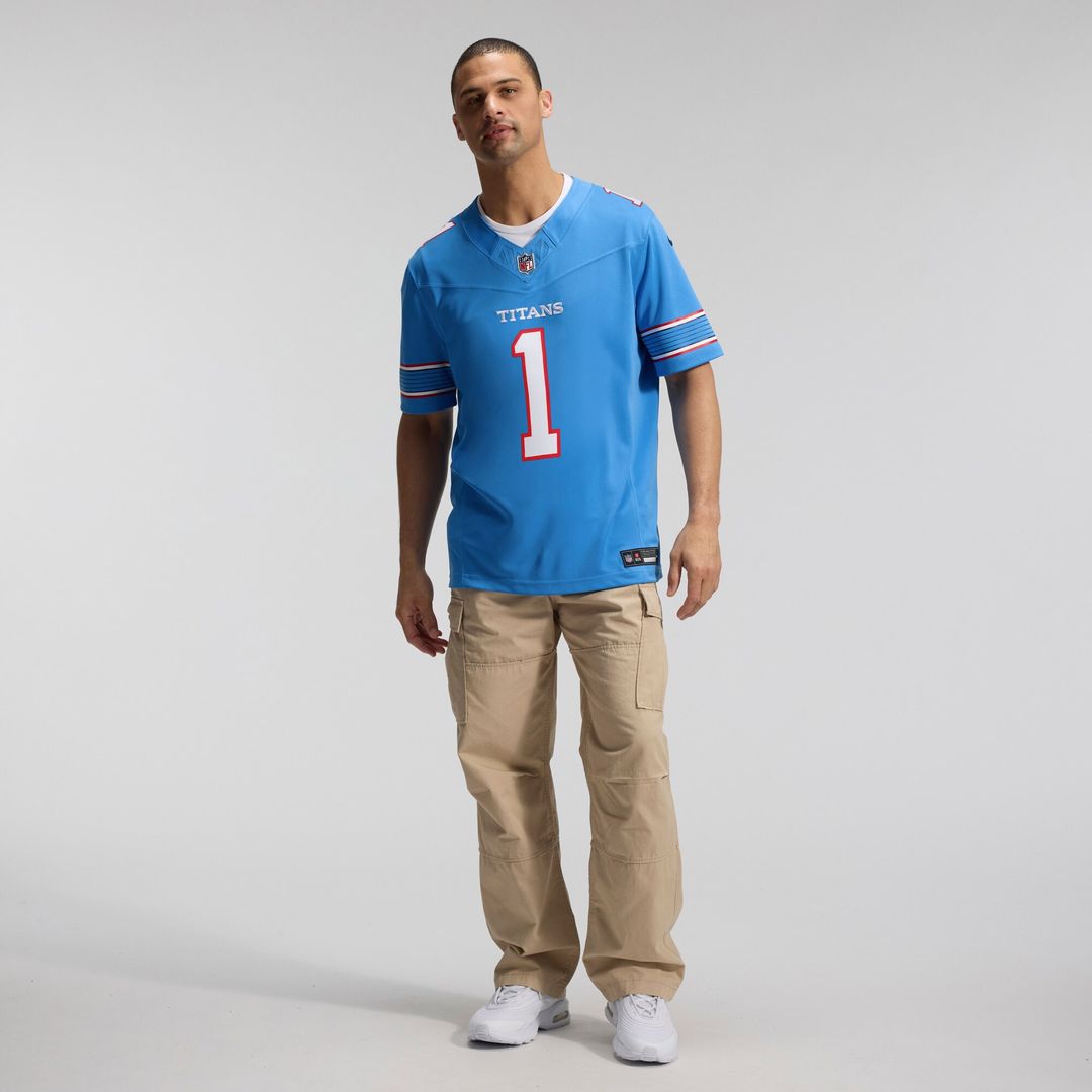 Cameron Ward Tennessee Titans Nike Vapor F.U.S.E. Stitched Limited Jersey - White