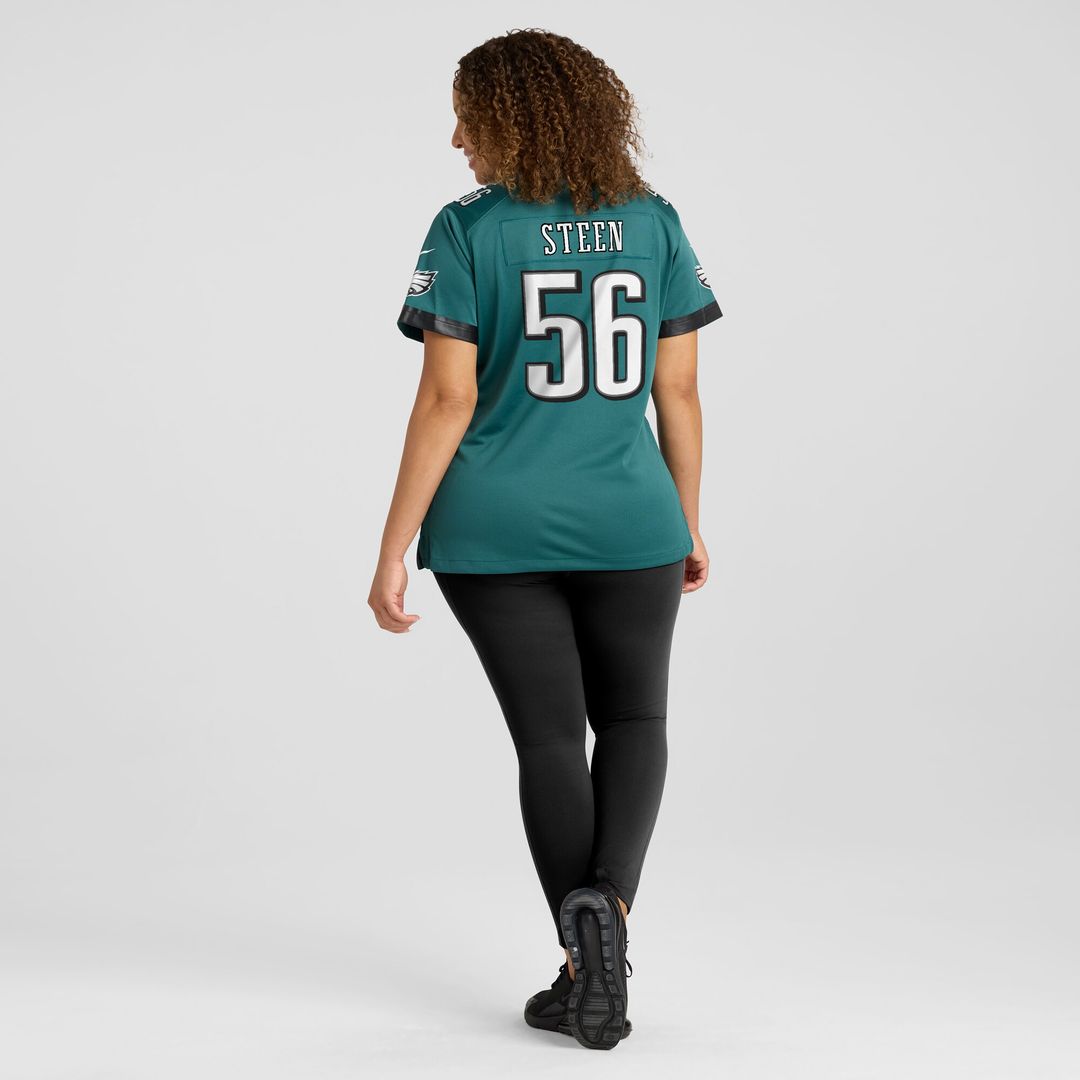 Tyler Steen Philadelphia Eagles Nike Women's Team Game Jersey - Midnight Green