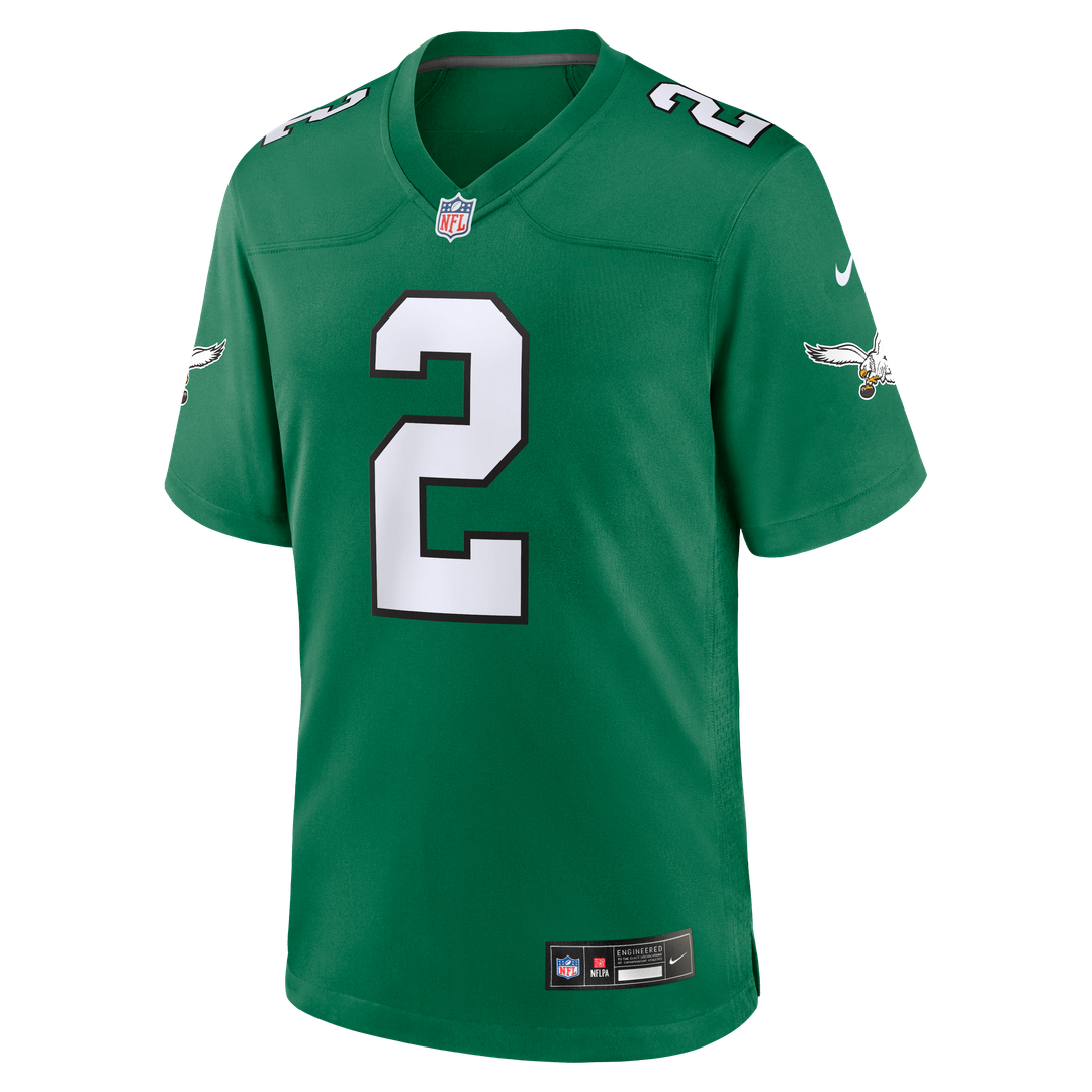 Tariq Woolen Philadelphia Eagles Nike Alternate Game Jersey -  Kelly Green