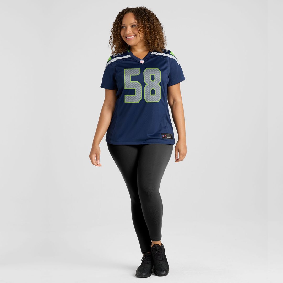 Derick Hall Seattle Seahawks Nike Women's Team Game Jersey -  College Navy
