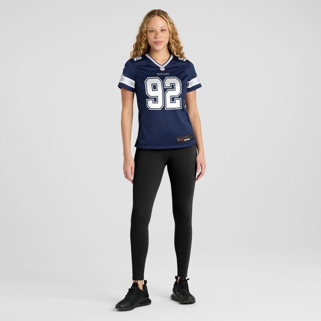 Quinnen Williams Dallas Cowboys Nike Women's Team Game Jersey - Navy