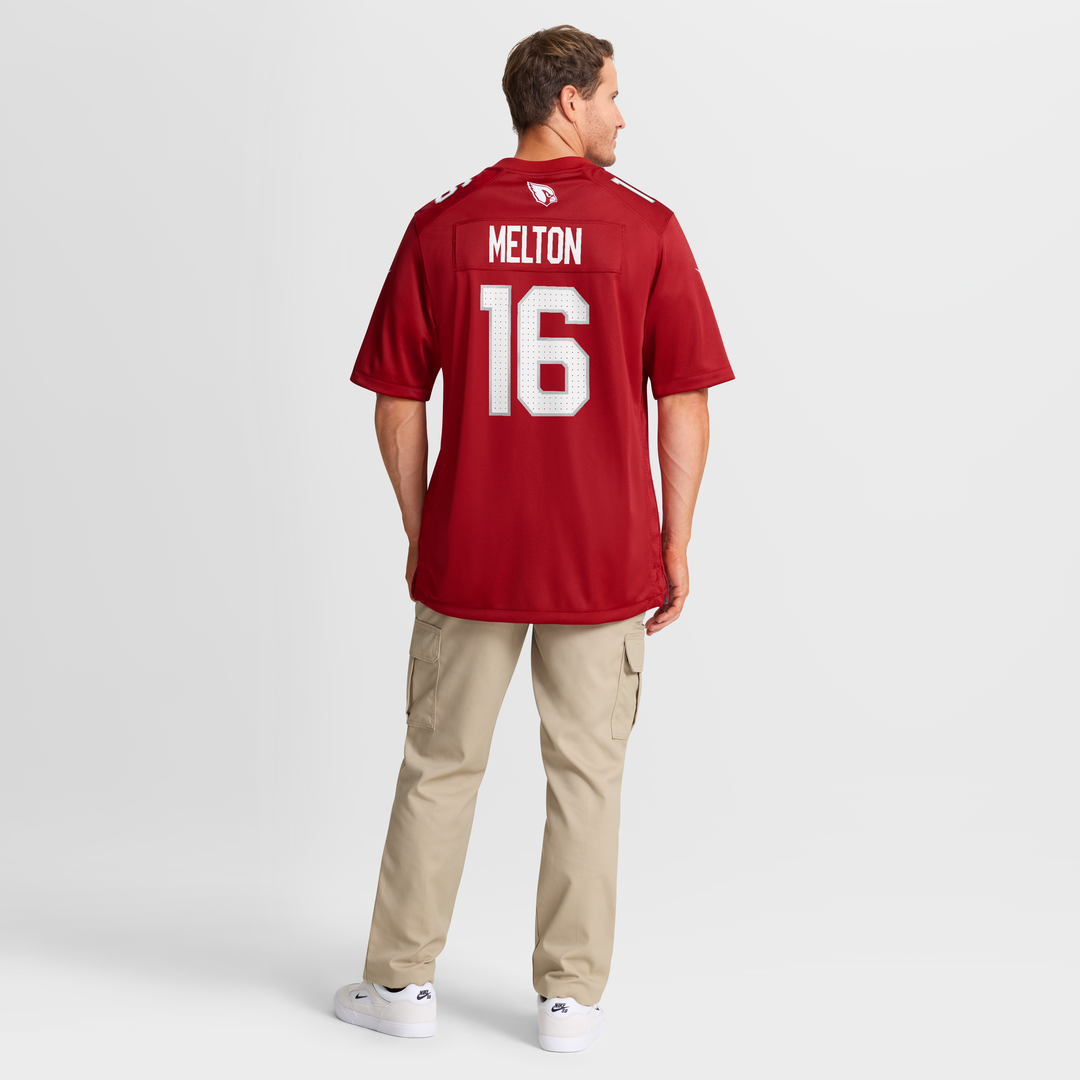 Max Melton Arizona Cardinals Nike Team Game Jersey -  Cardinal