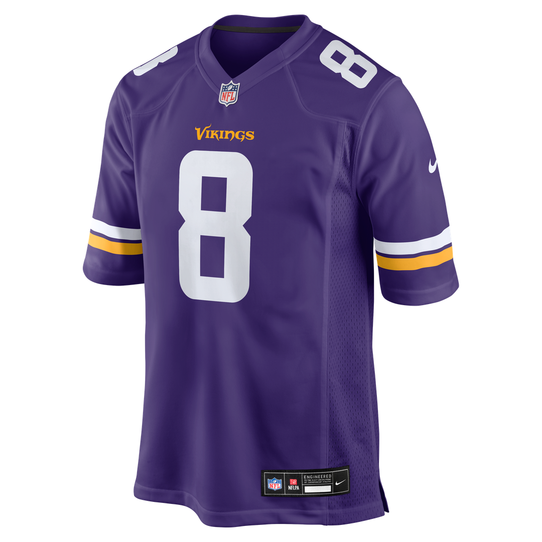 Jeff Okudah Minnesota Vikings Nike Team Game Jersey -  Purple