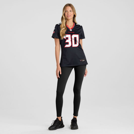 Brandon Codrington Houston Texans Nike Women's Team Game Jersey -  Navy
