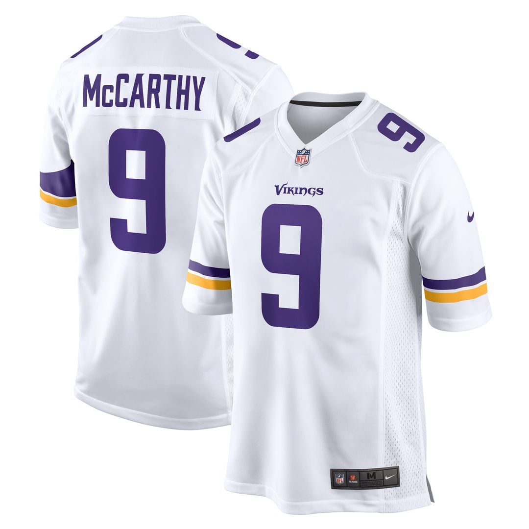 J.J. McCarthy Minnesota Vikings Nike 2nd Alternate  Player Game Jersey - Purple