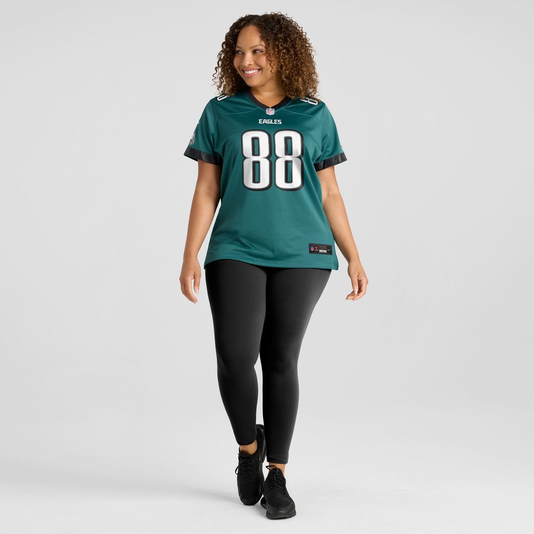 Dallas Goedert Philadelphia Eagles Nike Women's Alternate Game Jersey - Black