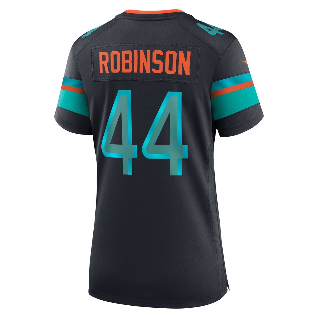 Chop Robinson Miami Dolphins Nike Women's 2025 Rivalries Collection Game Jersey - Pitch Blue