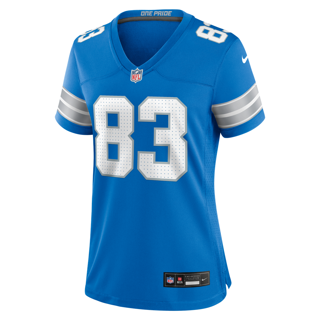 Tyler Conklin Detroit Lions Nike Women's Team Game Jersey -  Blue