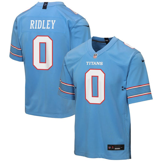 Calvin Ridley Tennessee Titans Nike Youth Game Jersey - Light Blue
