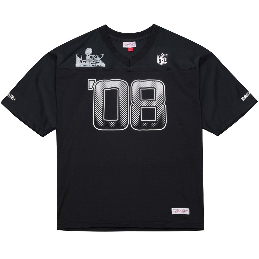 Super Bowl LX Mitchell & Ness x Roc Nation Legacy Jersey - Black