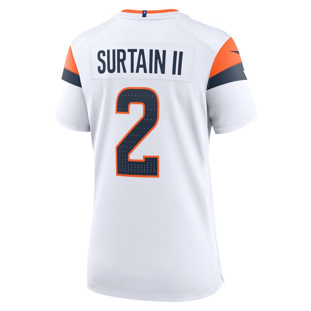 Patrick Surtain II Denver Broncos Nike Women's Alternate Game Jersey - Navy