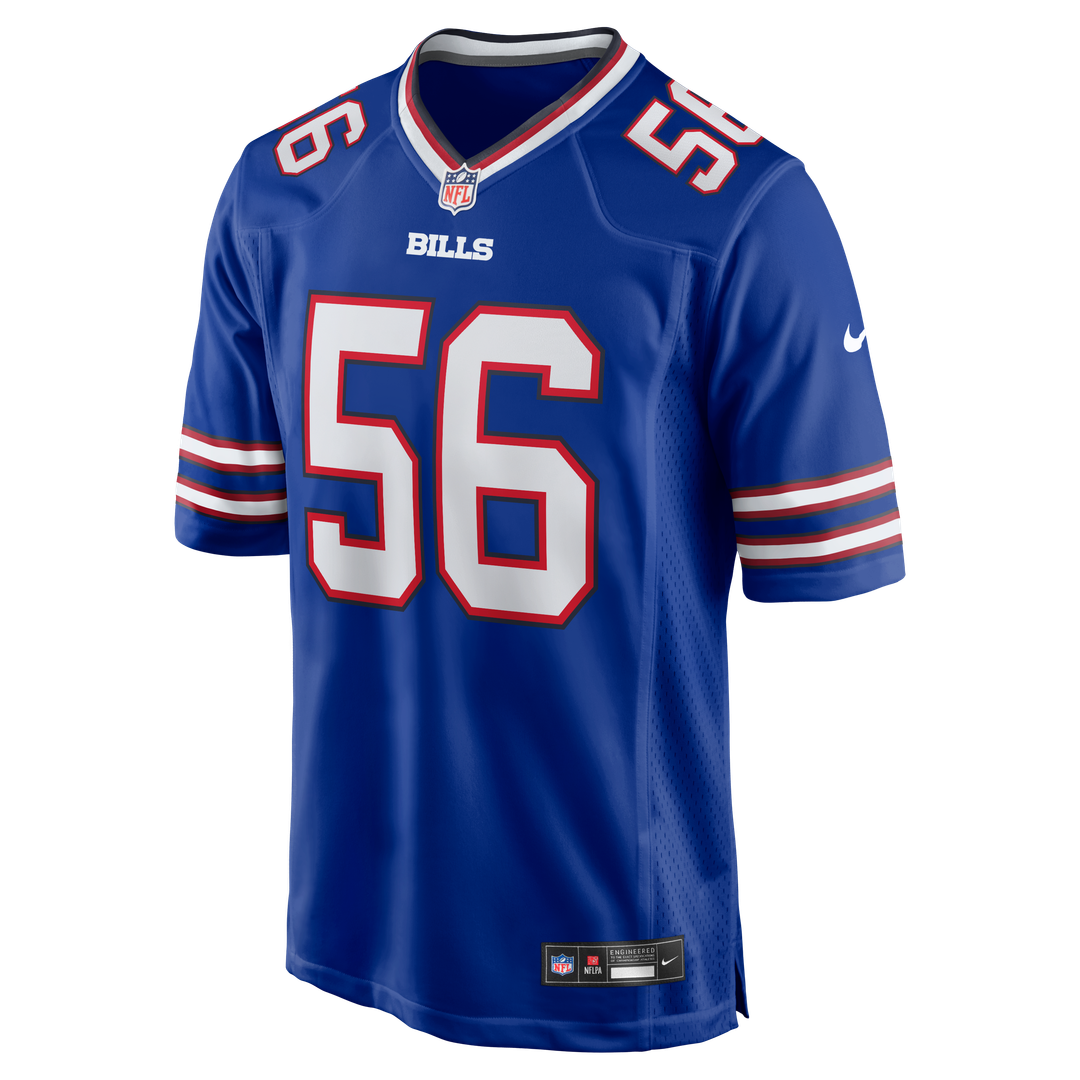 Javon Solomon Buffalo Bills Nike Game Jersey -  Royal