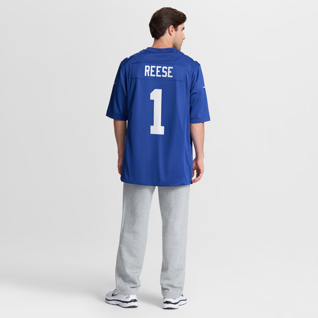 Arvell Reese New York Giants Nike 2026 NFL Draft First Round Pick No. 5 Team Game Jersey - Royal
