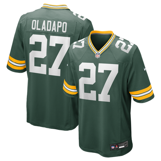 Kitan Oladapo Green Bay Packers Nike  Game Jersey -  Green