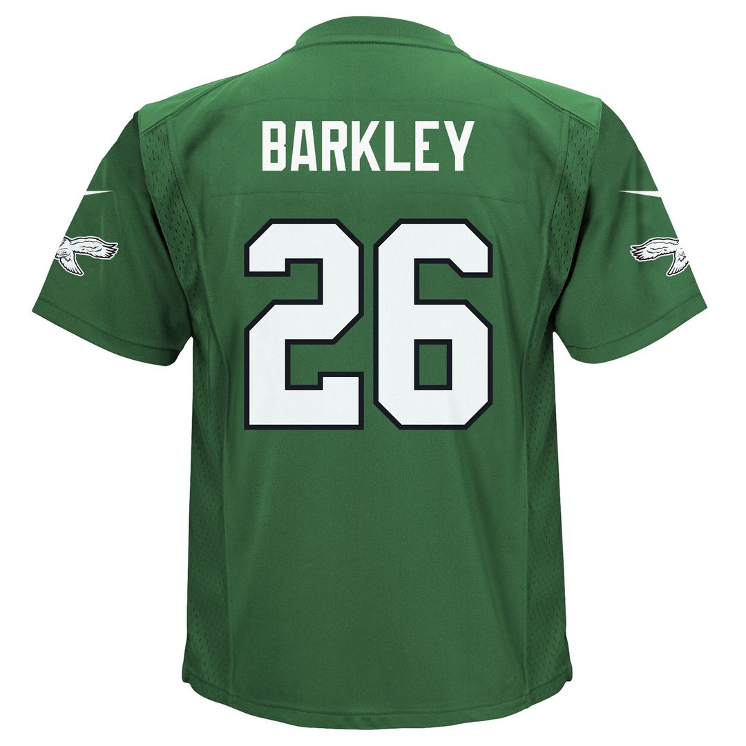 Saquon Barkley Philadelphia Eagles Nike Infant Alternate  Player Game Jersey - Kelly Green