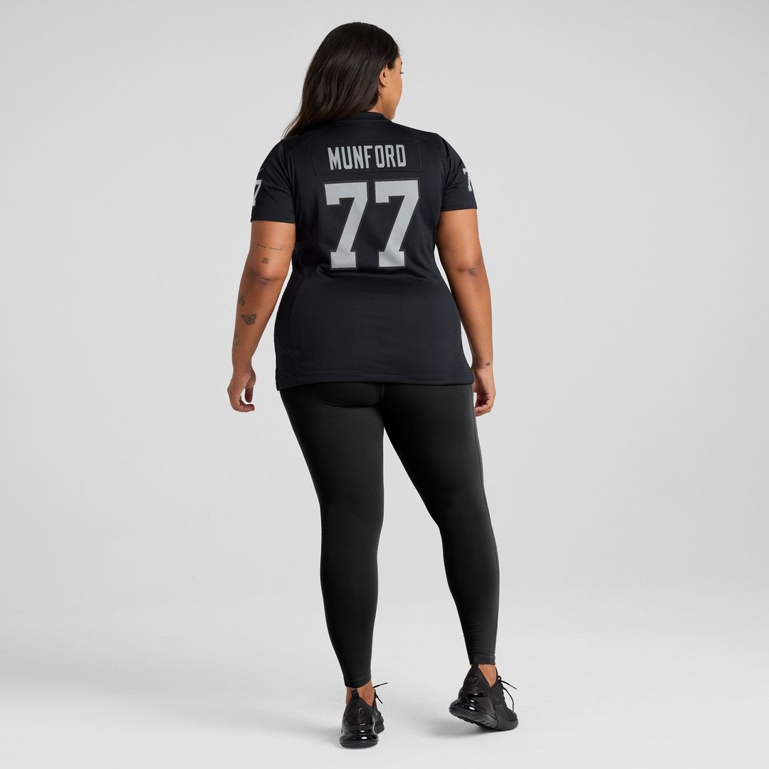Thayer Munford Jr. Las Vegas Raiders Nike Women's Team Game Jersey -  Black