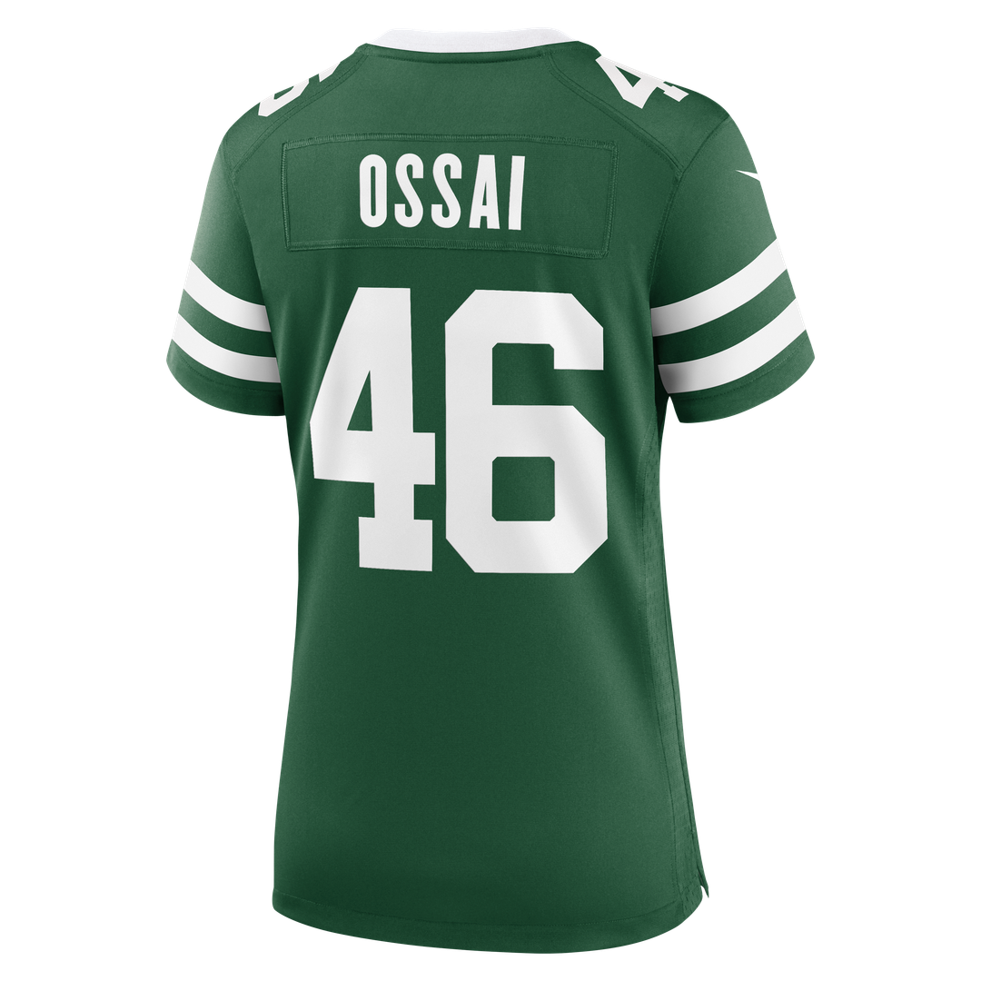Joseph Ossai New York Jets Nike Women's Team Game Jersey - Legacy Green