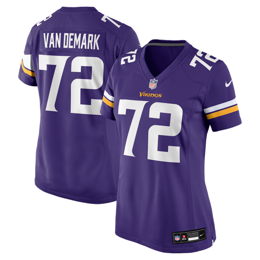 Ryan Van Demark Minnesota Vikings Nike Women's Team Game Jersey -  Purple