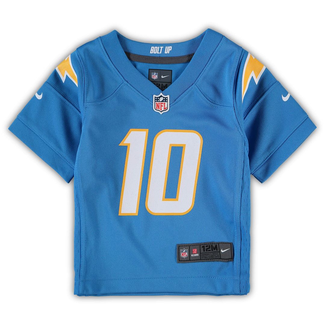Justin Herbert Los Angeles Chargers Nike Infant Team  Player Game Jersey - Powder Blue