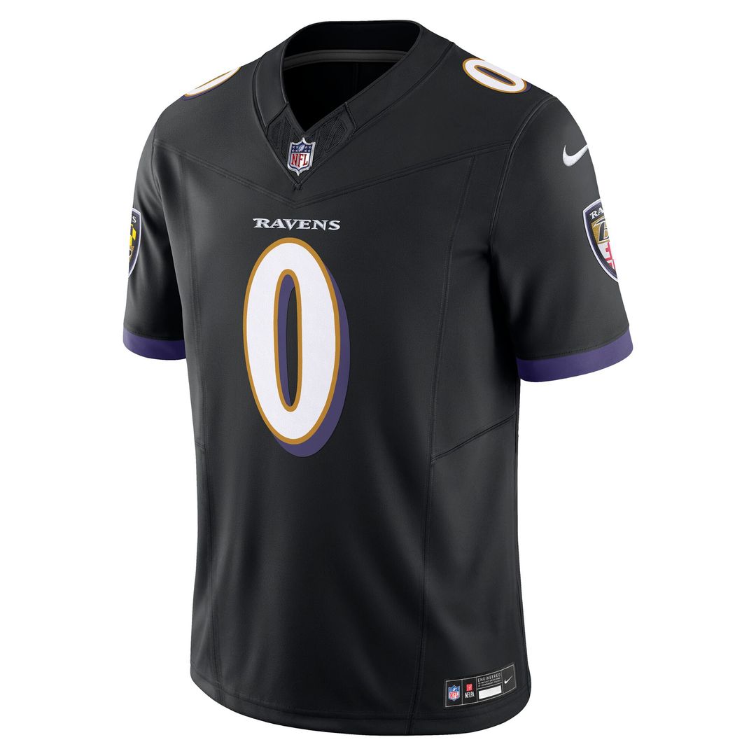 Roquan Smith Baltimore Ravens Nike Alternate 2 Vapor F.U.S.E. Limited Jersey - Purple