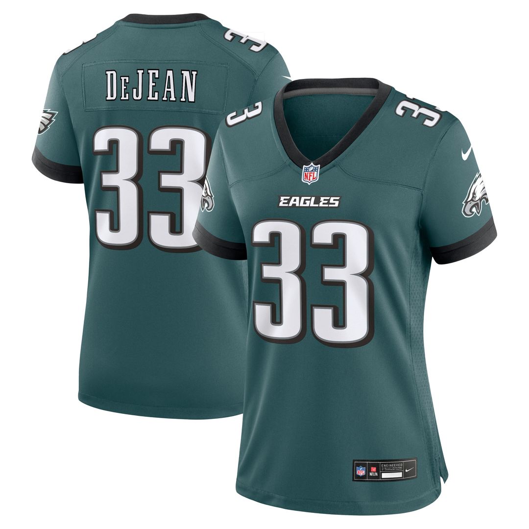 Cooper DeJean Philadelphia Eagles Nike Women's Alternate Game Jersey -  Black