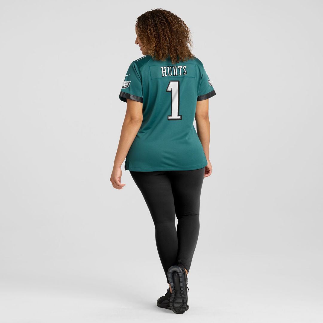 Jalen Hurts Philadelphia Eagles Nike Women's Team Game Jersey - Midnight Green