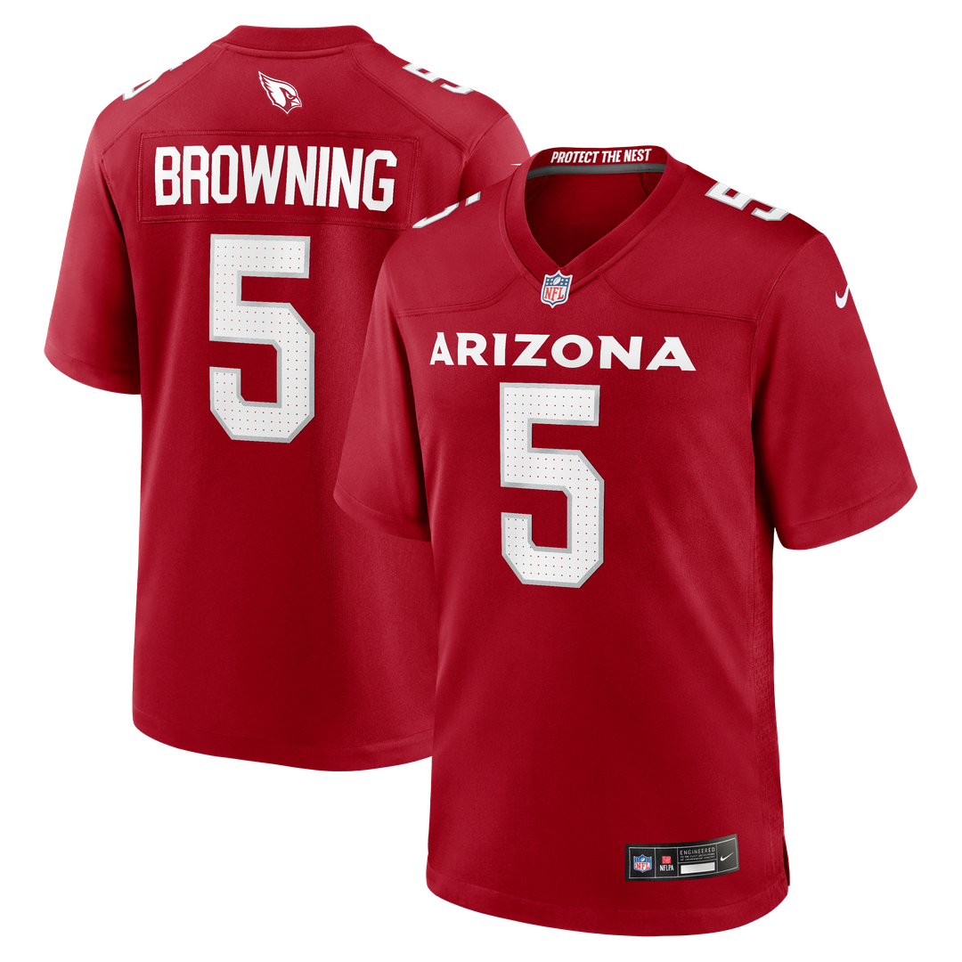 Baron Browning Arizona Cardinals Nike Team Game Jersey -  Cardinal
