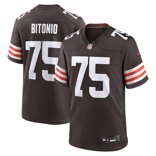 Joel Bitonio Cleveland Browns Nike Game Jersey - Brown