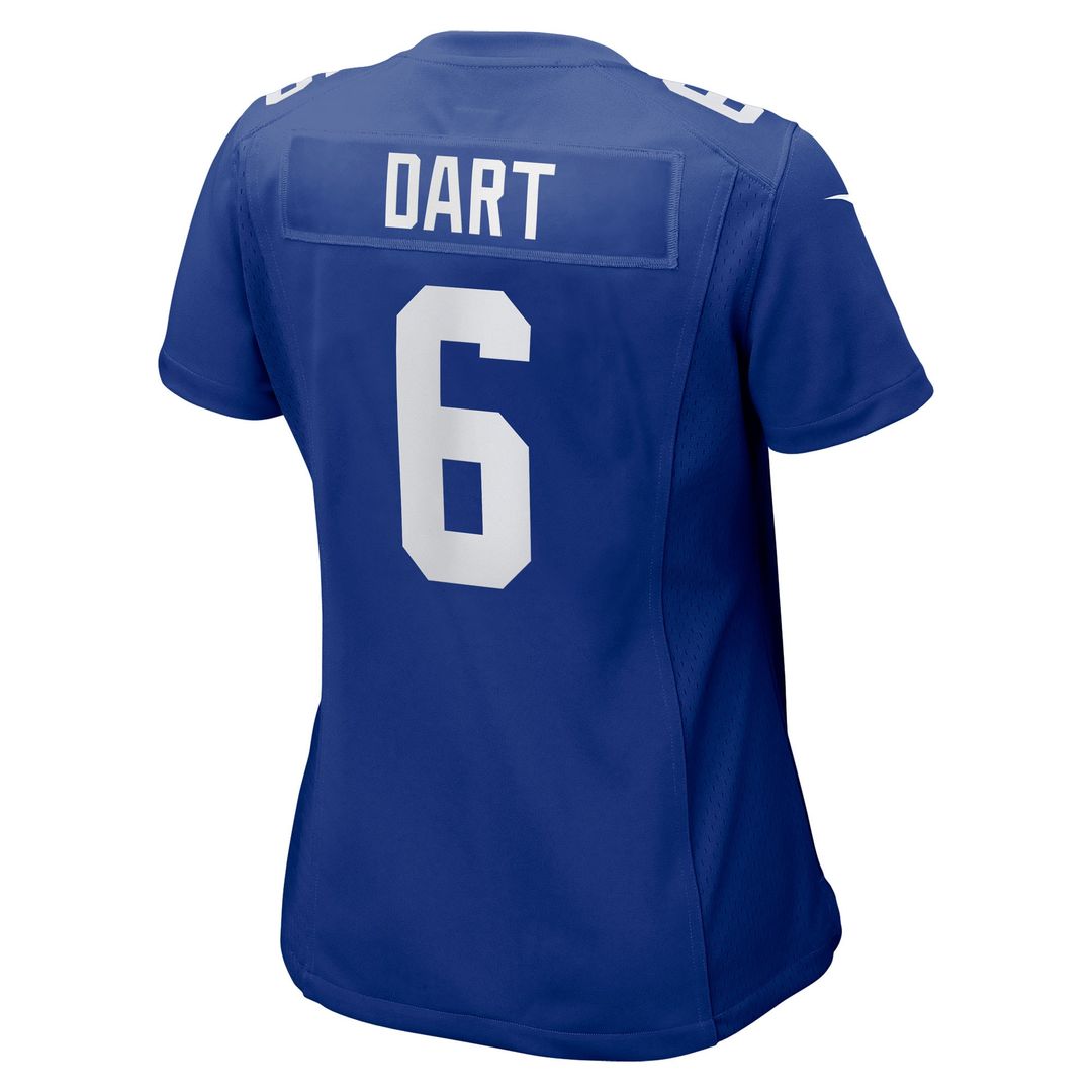 Jaxson Dart New York Giants Nike Women's Game Jersey -  White