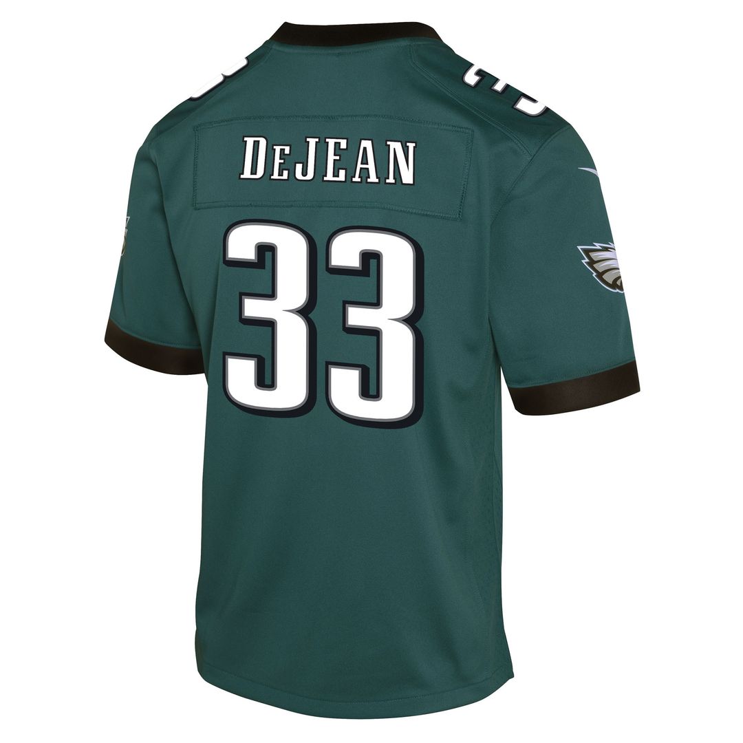 Cooper DeJean Philadelphia Eagles Nike Youth Alternate Game Jersey - Kelly Green