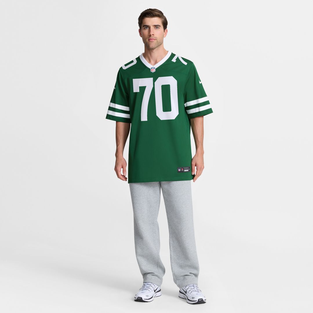 Armand Membou New York Jets Nike Team Game Jersey - Green