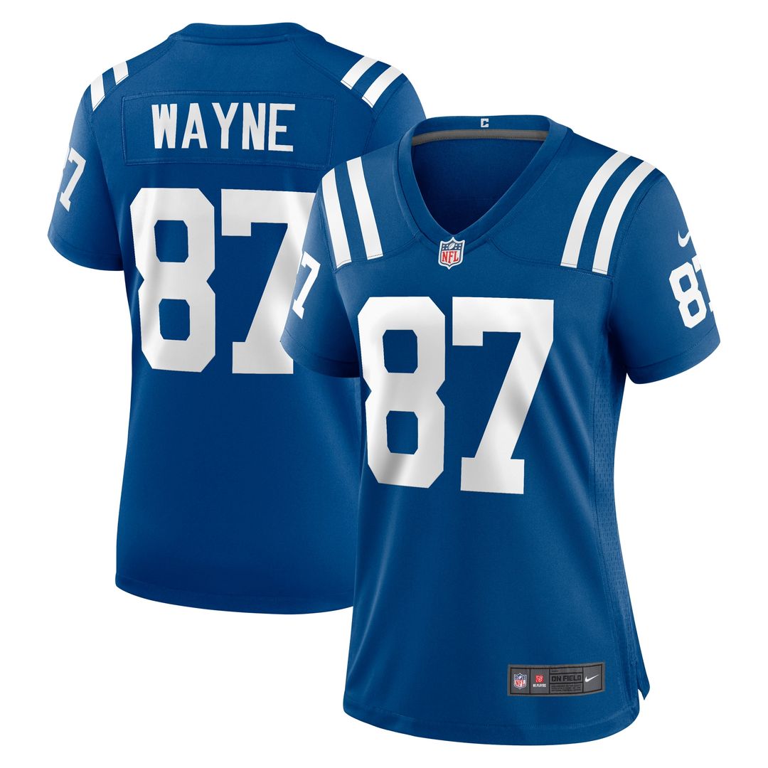 Reggie Wayne Indianapolis Colts Nike Women's Indiana Nights Alternate Game Jersey - Royal