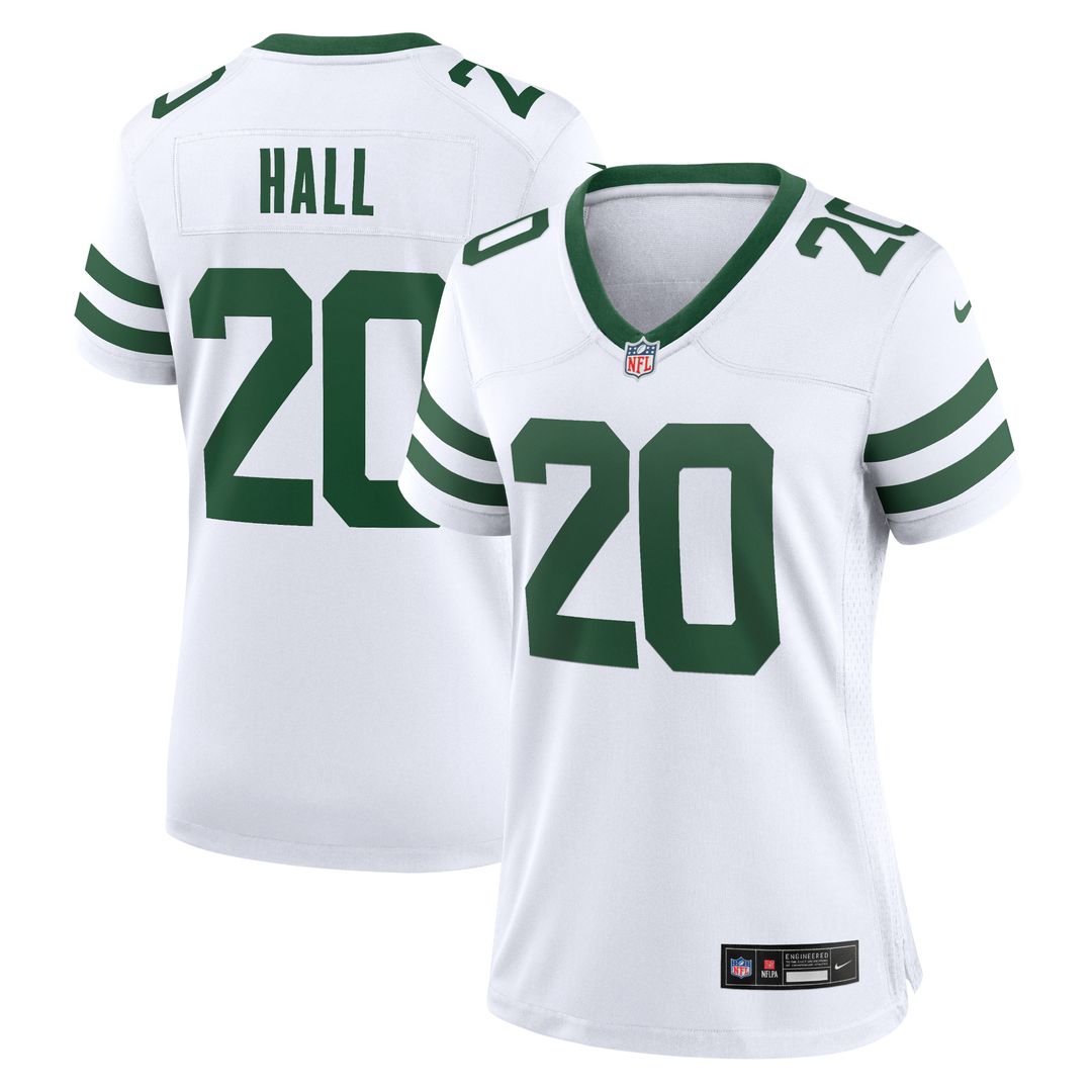 Breece Hall New York Jets Nike Women's Alternate Game Jersey - Legacy Black