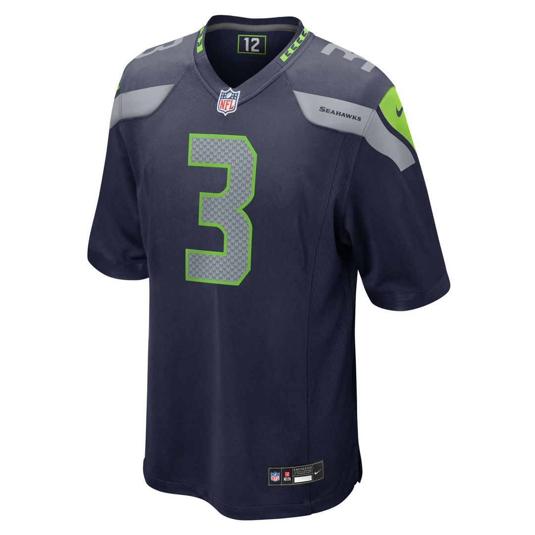Nick Emmanwori Seattle Seahawks Nike Team Game Jersey -  College Navy