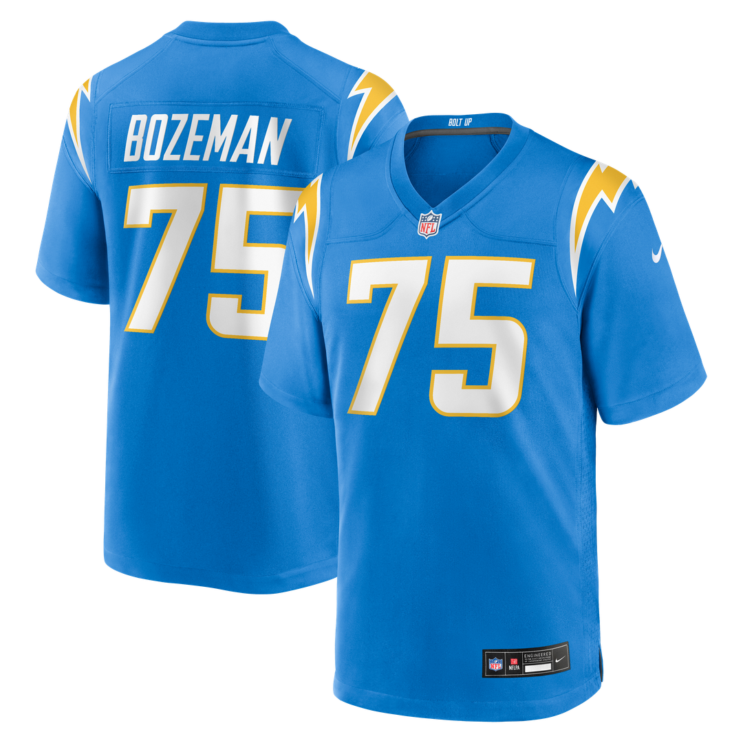 Bradley Bozeman Los Angeles Chargers Nike  Game Jersey -  Powder Blue