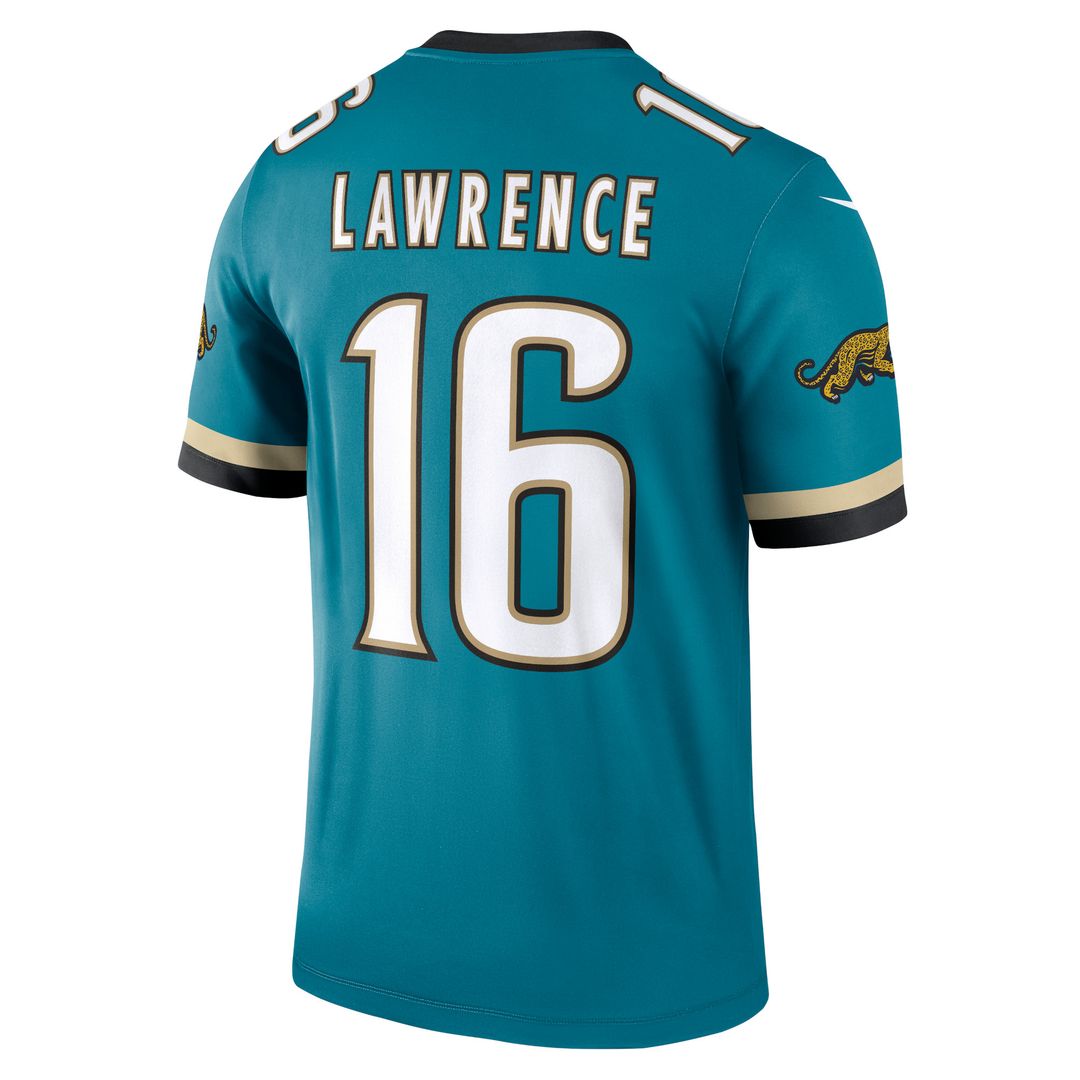 Trevor Lawrence Jacksonville Jaguars Nike Legend Player Performance Top - Teal