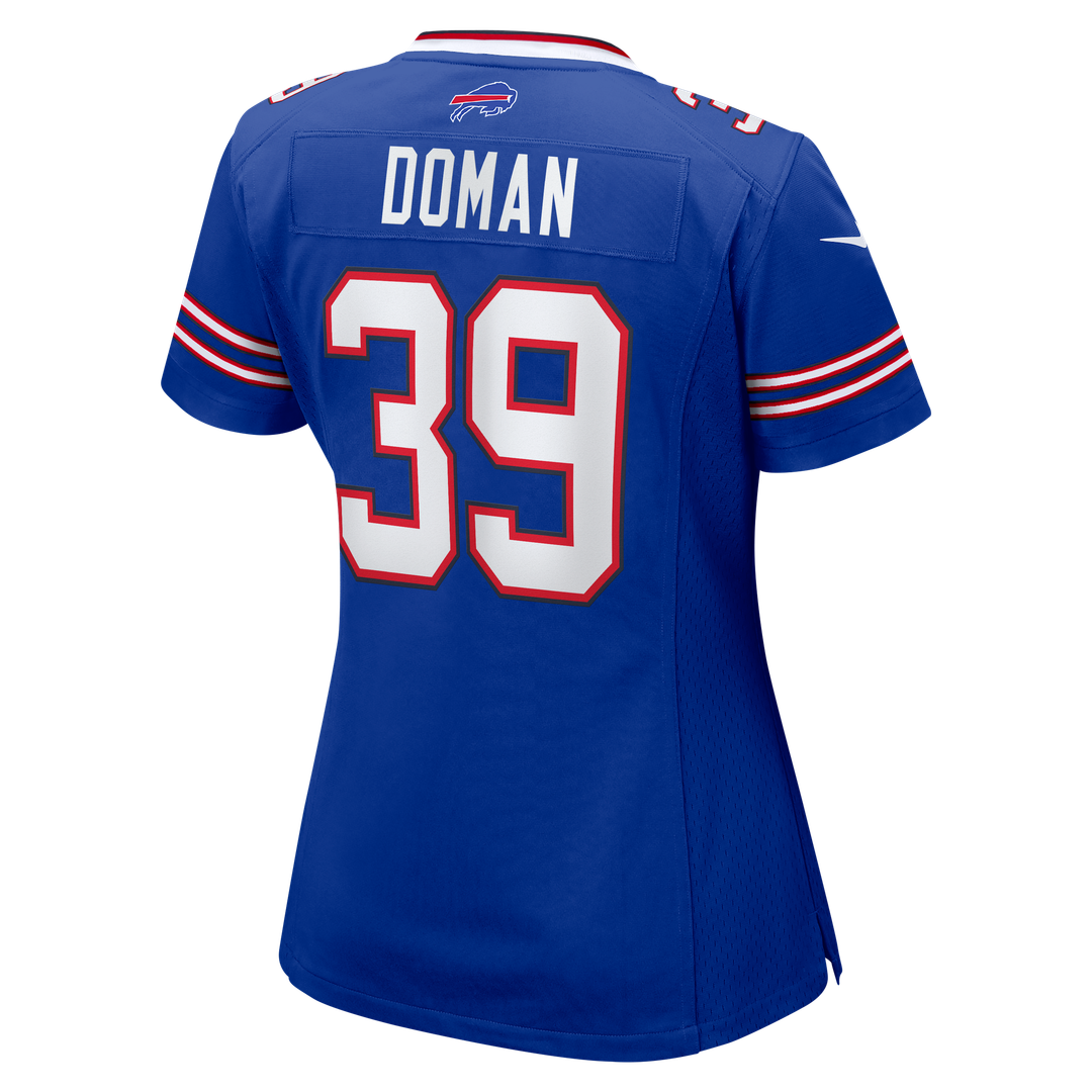 Tommy Doman Buffalo Bills Nike Women's Team Game Jersey -  Royal
