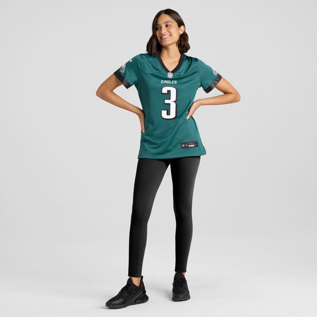 Nolan Smith Philadelphia Eagles Nike Women's Team Game Jersey - Midnight Green