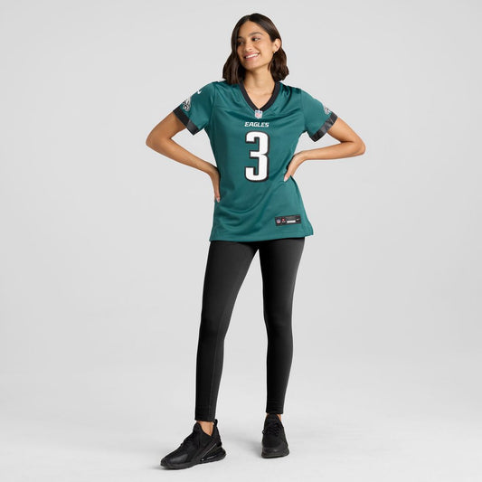 Nolan Smith Philadelphia Eagles Nike Women's Team Game Jersey - Midnight Green