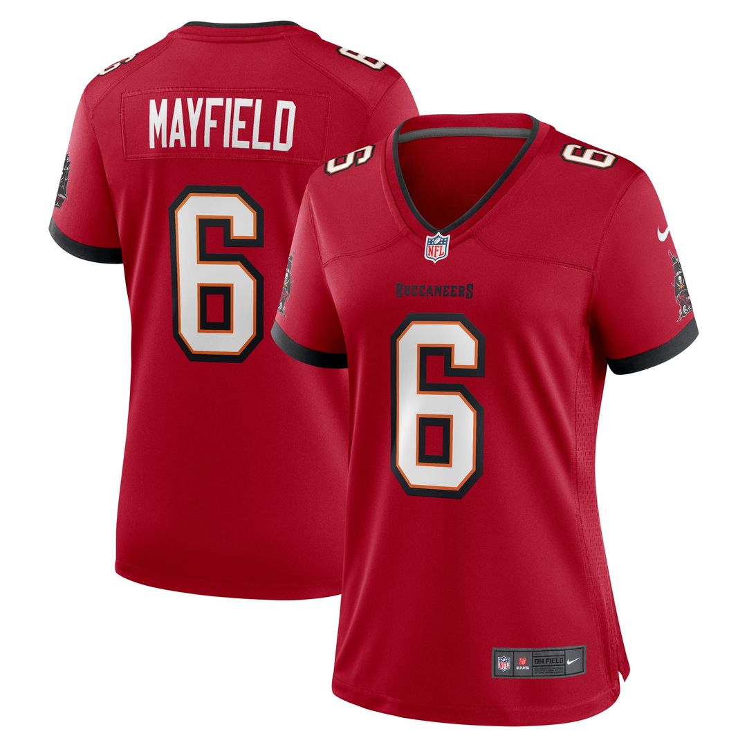 Baker Mayfield Tampa Bay Buccaneers Nike Women's Away Game Jersey - White