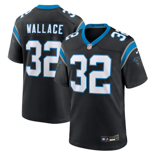 Trevin Wallace Carolina Panthers Nike Team Game Jersey -  Black