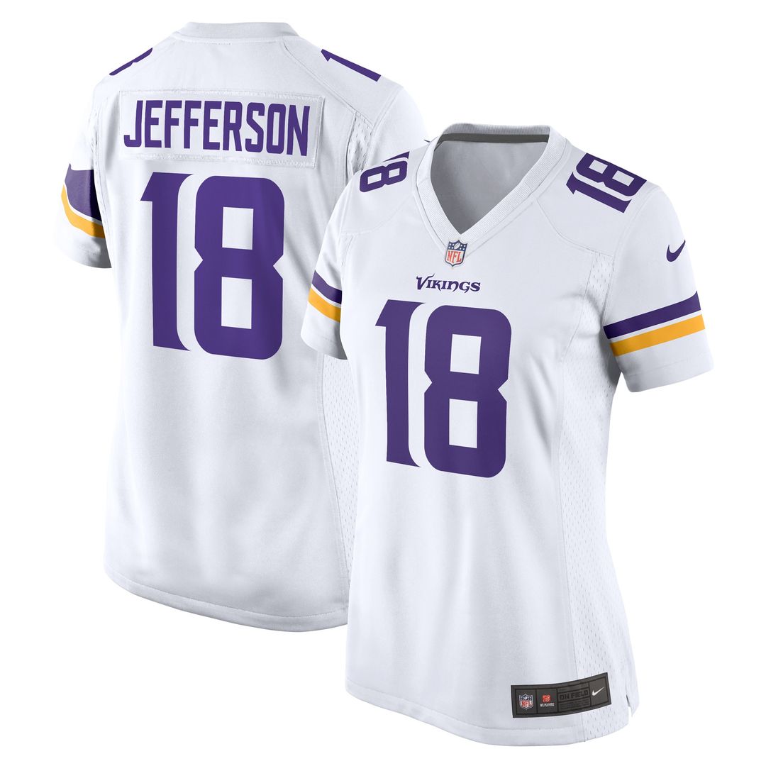 Justin Jefferson Minnesota Vikings Nike Women's Game Jersey - Purple