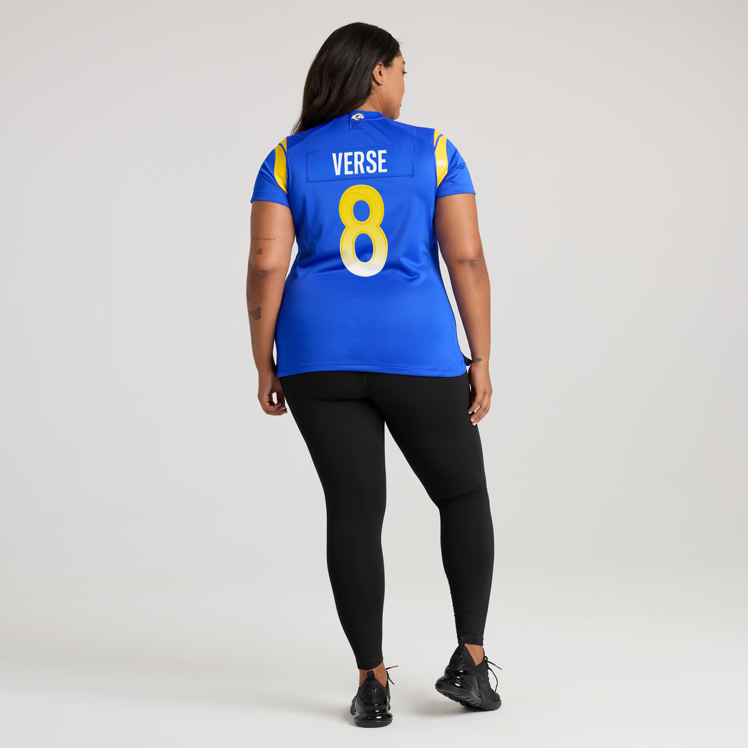 Jared Verse Los Angeles Rams Nike Women's Team Game Jersey -  Royal